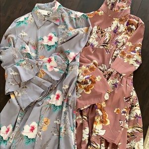 Long sleeve maxi dresses(Bundle)